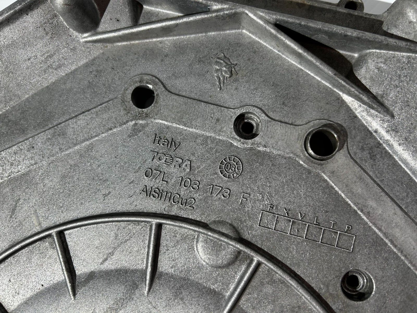 LAMBORGHINI GALLARDO ENGINE TIMING CHAIN COVER OEM 07L103173F