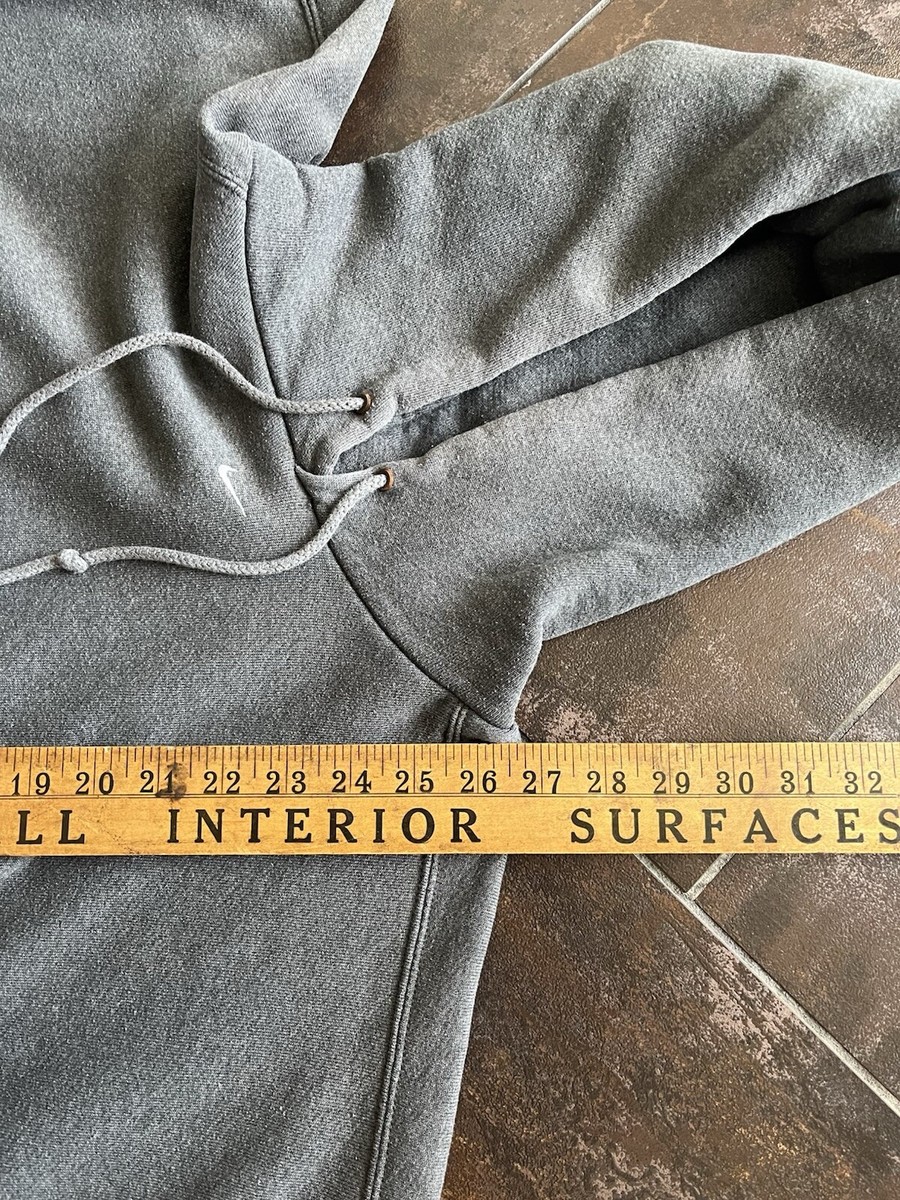 VTG 90s Nike USA Made Center Swoosh Mini Swoosh Hoodie With Spell