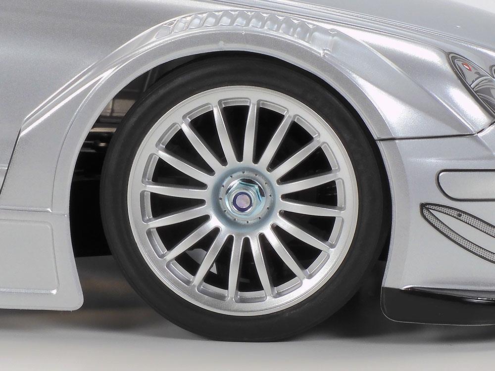 Tamiya 47493 Mercedes Benz CLK AMG Racing Version Silver 1:10