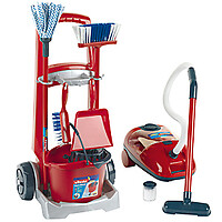 Theo Klein Vileda cleaning trolley + vakuum cleaner Rosso Altri giocattoli 6742