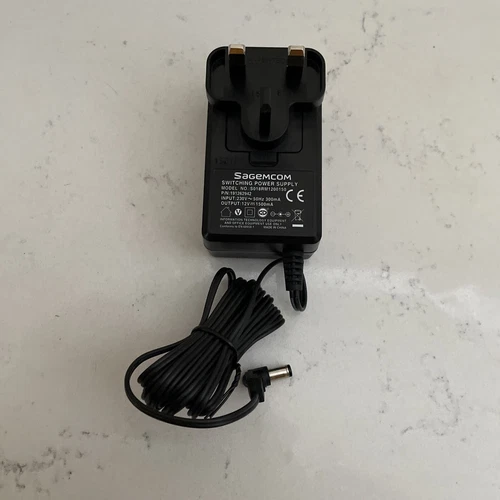 New Power Supply TalkTalk WiFi Hub Sagemcom John Lewis Switching S018rm1200150