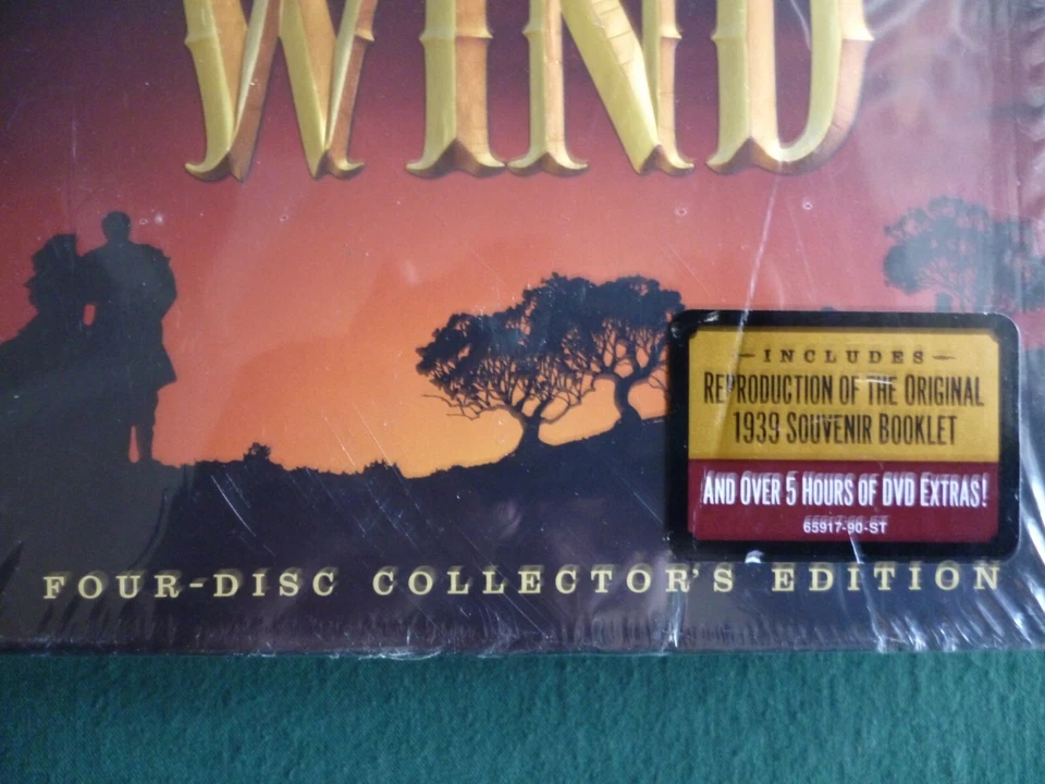 GONE WITH THE WIND DVD FOUR-DISC COLLECTOR'S EDITION SEALED BRAND NEW. - Image 4 of 4