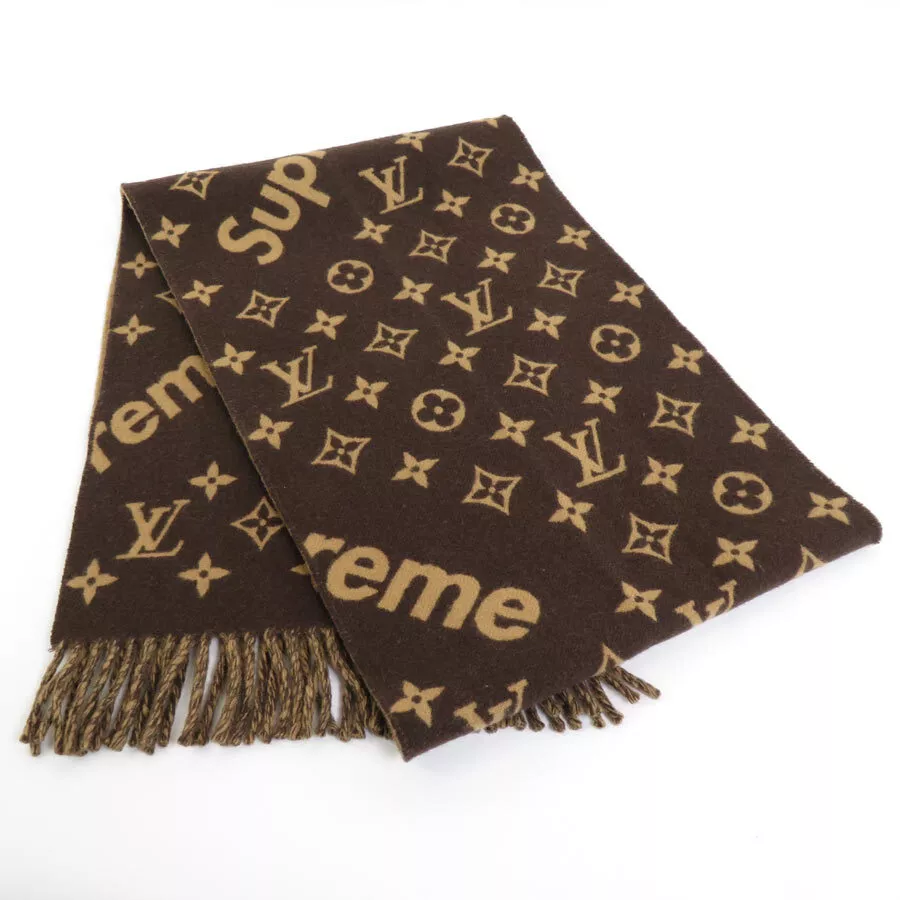 Louis Vuitton Scarf Inspired for Men, Brown LV Scarves and Wraps