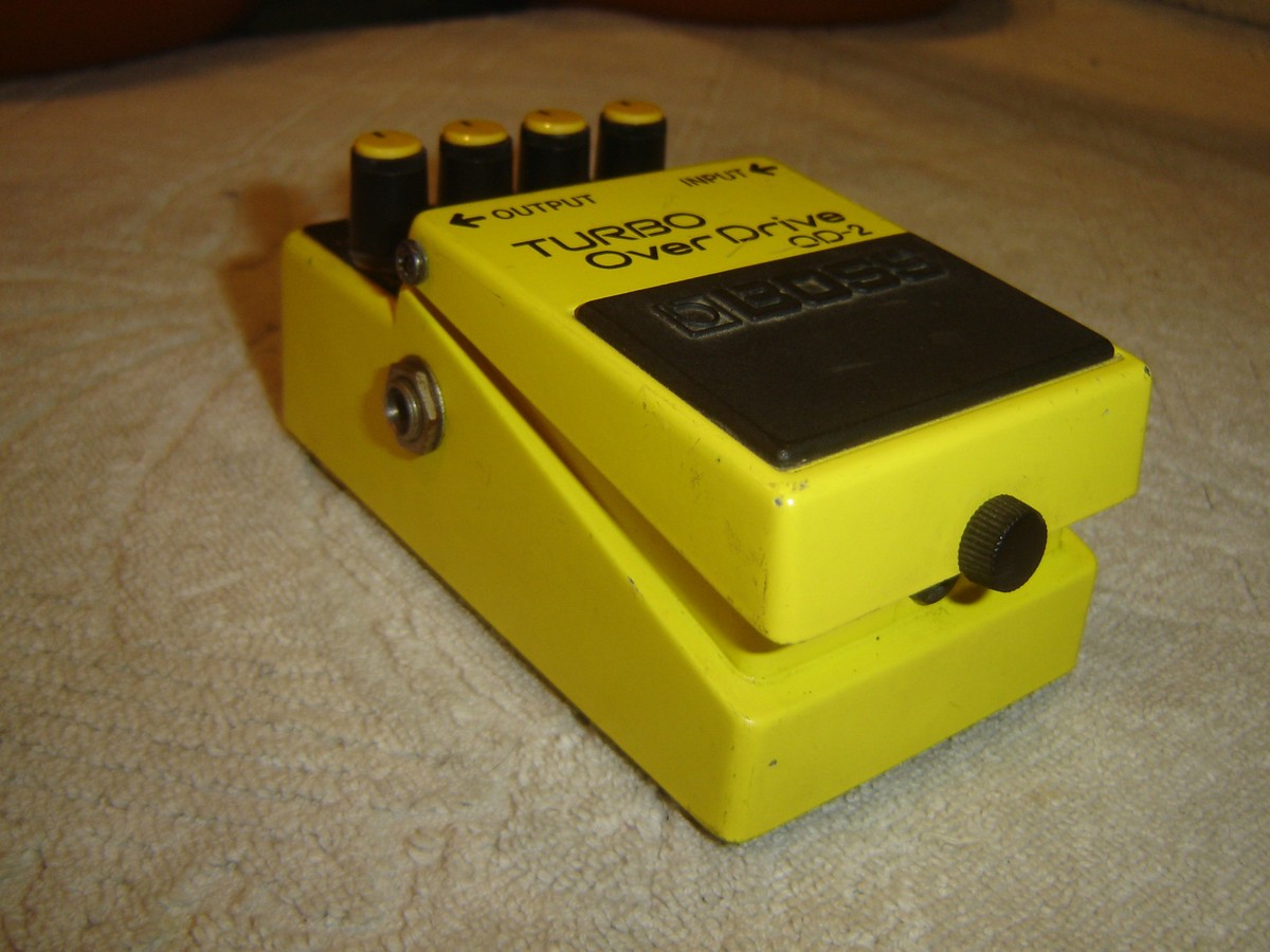 日本製 BOSS TURBO Over Drive OD-2 JAPAN Rare Japanese Made Boss Turbo Overdrive Od-2 Effector | eBay