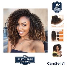 Natural-Looking 10 Inch Ombre Crochet Hair for Black Women - Soft  Tangle-Free
