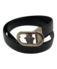GIANNI VERSACE          Medusa Buckle Belt black B37178