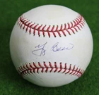 Yogi Berra Autographed Signed Baseball COA JSA New York Yankees