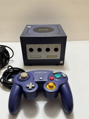 Nintendo Gamecube DOL-001 Indigo Edition, First-Gen Gamecube. (TDY031358)
