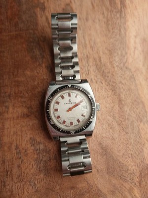 Uhr Watch Laurens Automatic Swiss Made Diver Sub Vintage Swiss Made Steel
