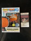 Funko Pop! Naruto Shippuden Madara Uchiha GITD #1278 DUAL SIGNED & QUOTED w/ JSA