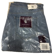 Gloria Vanderbilt Womens Amanda Jeans - Supreme Stretch - 16W