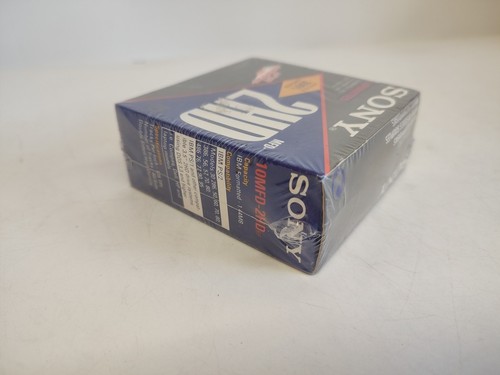 Sony 10MFD 2HD IBM Formatted 1.44MB Pack Of Sealed Micro Floppy Disks BNIB 90mm - Picture 4 of 4