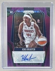 Kiki Iriafen 2025 Panini WNBA Prizm #SG-KI Purple Signatures Rookie RC Auto /49