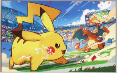 Pikachu 120/SV-P Promo Vs Charizard - Pokemon Japanese Scarlet