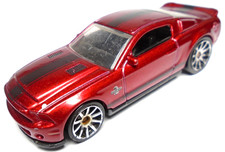 2010 HOT WHEELS HW '10 FORD SHELBY GT500 SUPER SNAKE RED 1:64 DIECAST 2 7/8" CAR