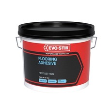 EVO-STIK Flooring Adhesive 2.5L - High Strength - Water Based - Rubber/Resin ...