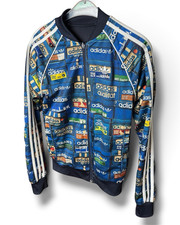 adidas Originals Herren Trainingsjacke M blau...