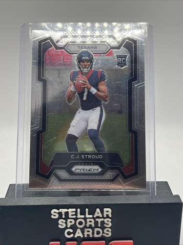 2023 Panini Prizm Football CJ STROUD RC Rookie Card Base #339 Houston Texans