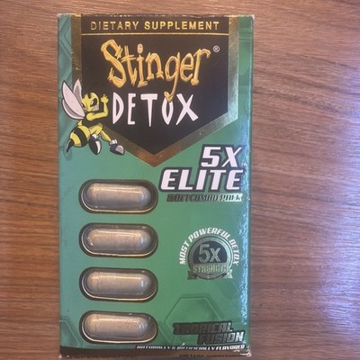 Stinger Detox Buzz 5X Extra Strength Drink   Tropical Fusion    8 FL OZ