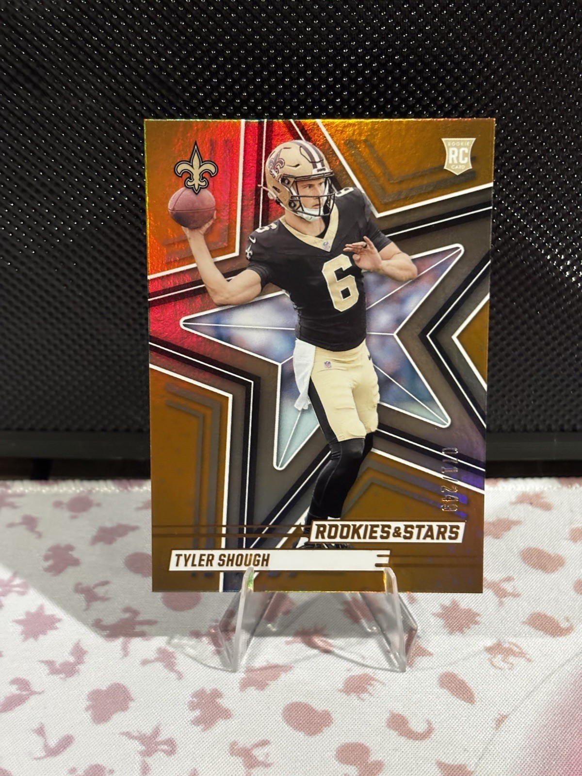 Panini 2025 Rookies & Stars Tyler Shough RC Rookie #194 /299 Saints