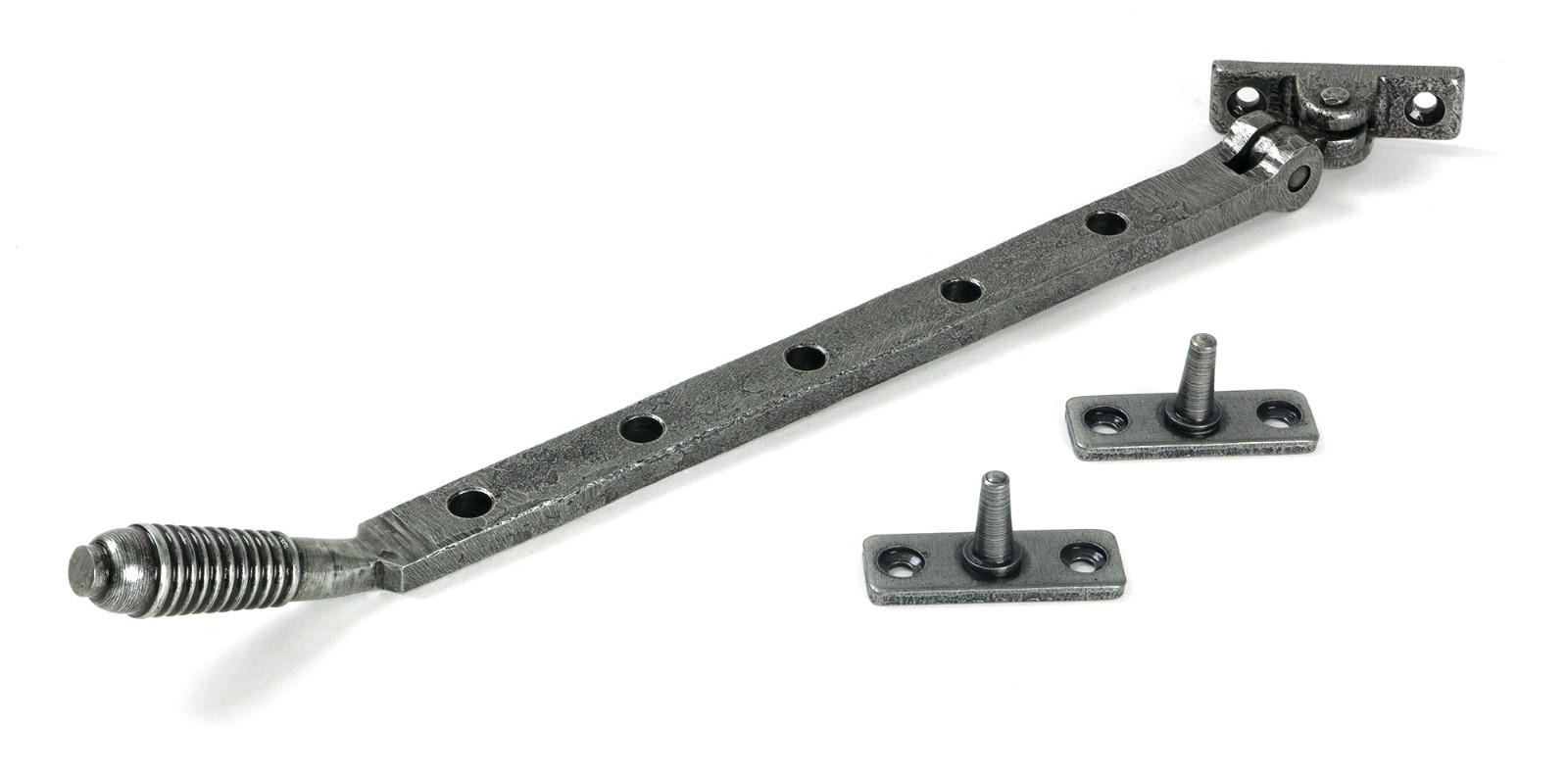 From The Anvil 52077 Pewter 12"" Reeded Window Stay