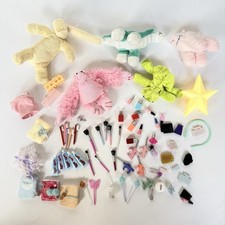 Huge Bratz Lot - Sleepover Slumber Party Accessories Bundle W/ Stuffed Animals