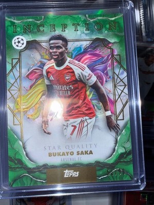 Topps Inception UCC 2026 - Bukayo Saka Star Quality 51/99 Card