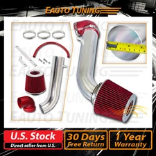 Short Ram Air Intake Kit + RED Filter for 95-99 Eclipse / Talon 2.0L NA