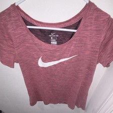 Nike Dri-FIT The Nike Tee Women's Pink Athletic Cut T-Shirt Size S