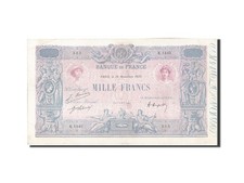 [#209485] Banknote, France, 1000 Francs, 1 000 F 1889-1926   Bleu et Rose  , 192