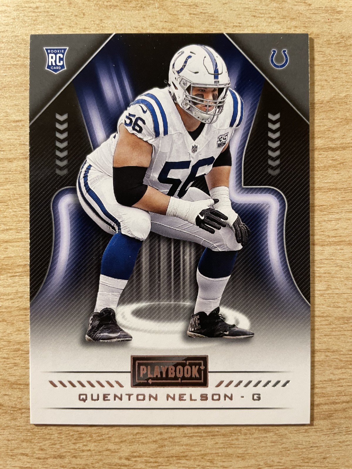 Quenton Nelson Panini Playbook #138 Base