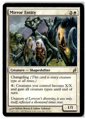 MTG Mirror Entity - Lorwyn Moderately Played English