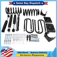 For Chevy C10 Gmc C15 1973-1987 Springs Shocks 3 5 Drop Lowering Flip Kit