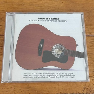 Answer Ballads CD 2013 Folk Compilation David Rotheray Navigator Records