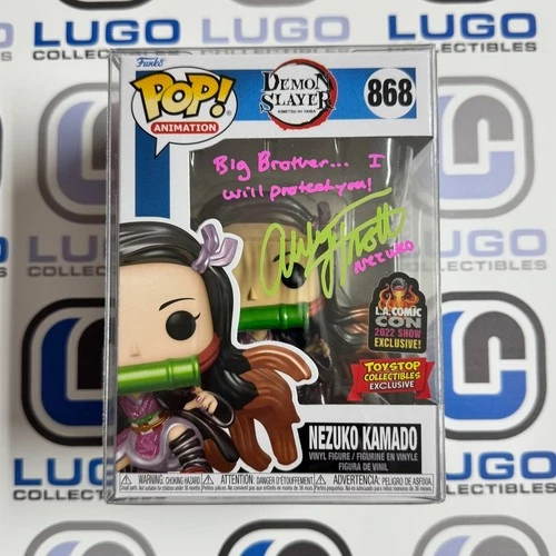 Funko POP! Demon Slayer Nezuko Kamado (Metallic) 2022 LACC Exclusive Abby Trott