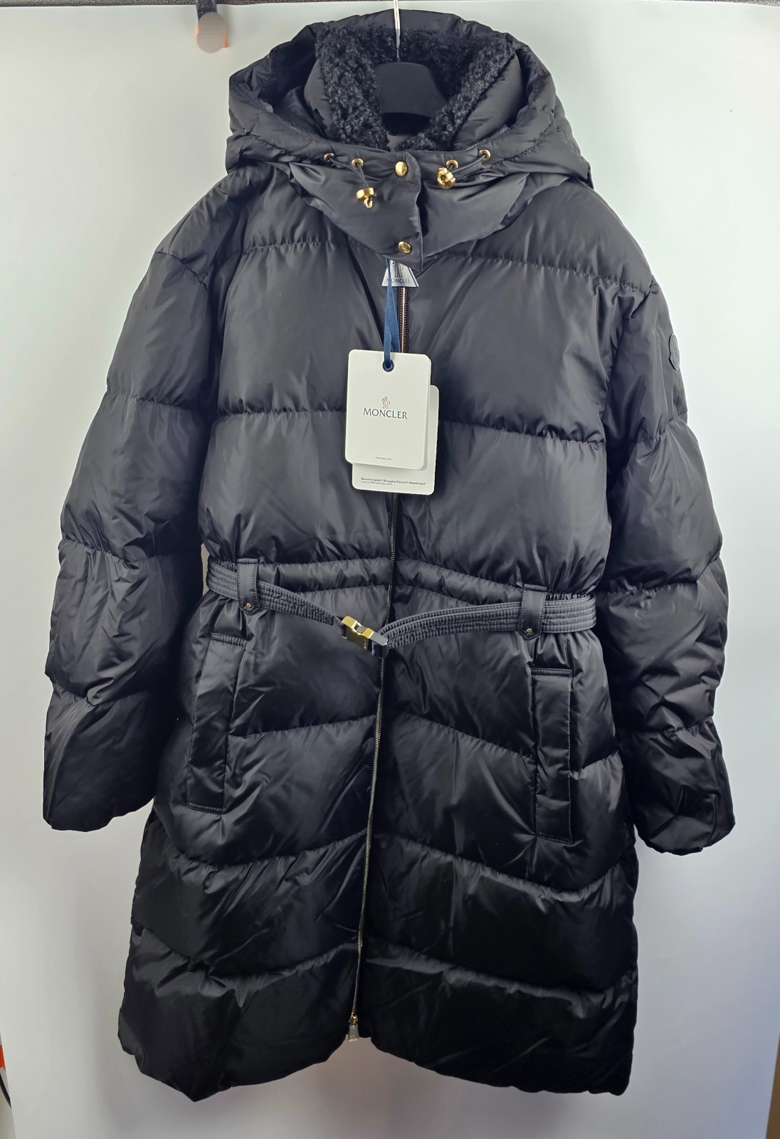 MONCLER Briant $3350 Women's Black Down Jacket New image 5