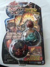 BAKUGAN Series 1 Starter Pack - 3 Figures NEW Unopened Free Shipping 2007