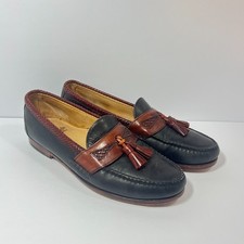 Vintage Allen Edmonds Loafers Maxfield Tassel Leather 11.5 MADE IN USA