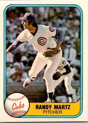 1981 Fleer - Randy Martz #300 (RC)