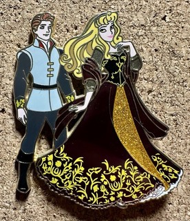 Princess Aurora Prince Phillip Sleeping Beauty Fairytale Designer Disney Pin LE
