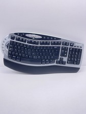 Microsoft Wireless Multimedia Keyboard 1.0A , Model 1045, Black