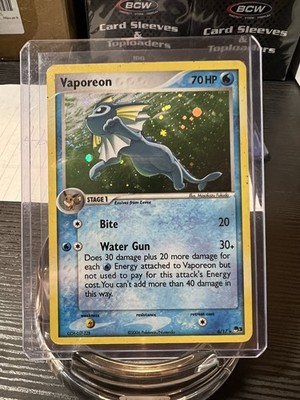 Pokemon TCG English Card Pop Series 3 Vaporeon 6/17 Holo Rare - PL | eBay Pokemon TCG English Card Pop Series 3 Vaporeon 6/17 Holo Rare - PL | eBay