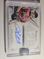 2018 Topps Luminaries - Masters of the Mound -Autographs Andy Pettitte- 12/15!!!