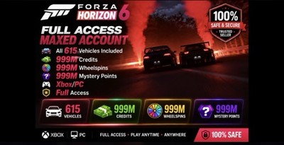 FORZA 6 credits all MAX      