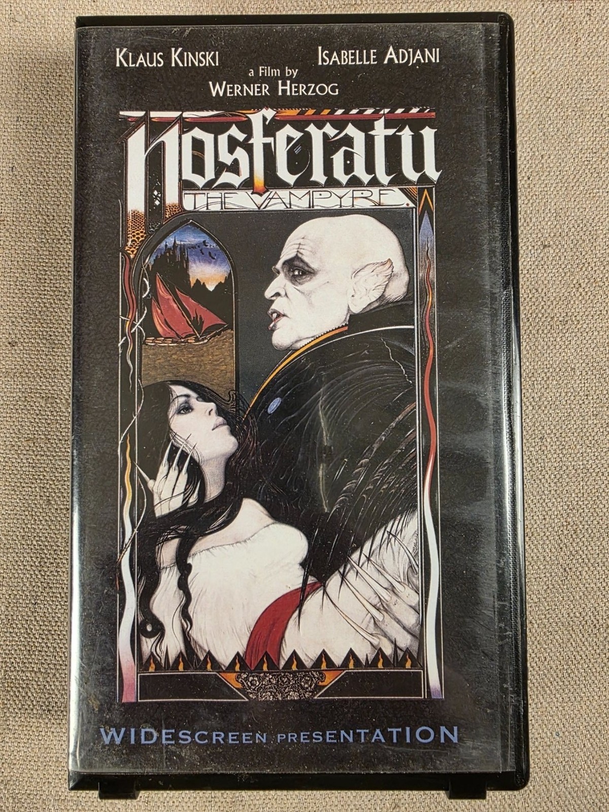 Nosferatu The Vampyre VHS Widescreen 1999 English Version Werner Herzog