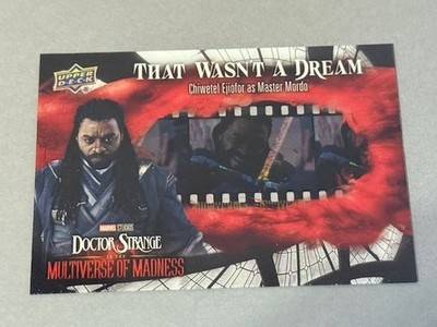 Master Mordo Marvel Universe Film Cel Comic Card Doctor Strange Chiwetel Ejiofor