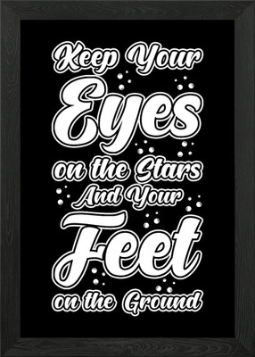Motivation Erfolg Spruch Gerahmtes Wandbild Poster Leinwanddruck Bild