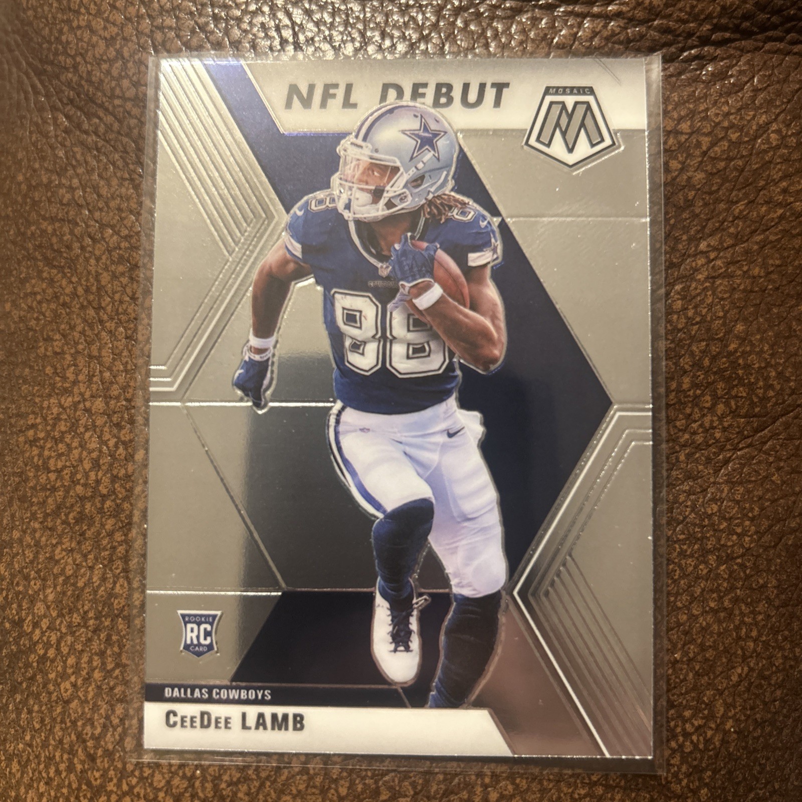 2020 Panini Mosaic - NFL Debut CeeDee Lamb Rookie #268 Silver Prizm (RC)