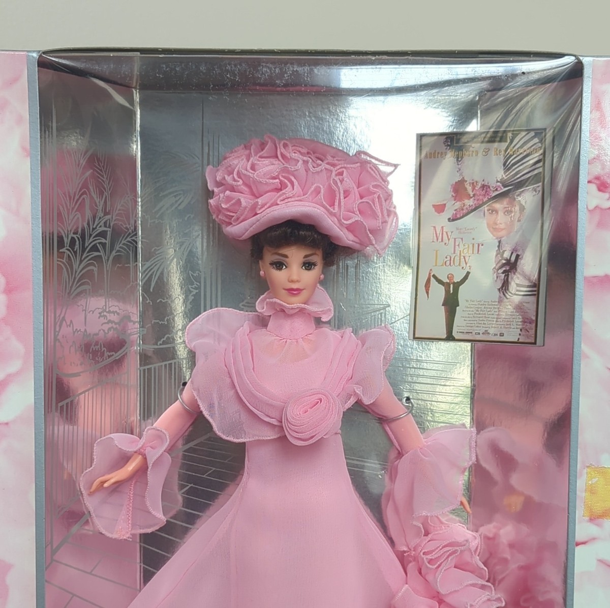 Barbie Hollywood Legends Collector Eliza Doolittle My Fair Lady Doll Pink  Dress