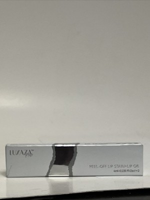 New Luxaza Pro Peel-Off Long Lasting Lip Stain+Lip Oil 4ml-0.135 fl oz EXP06/27